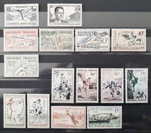 TIMBRES FRANCAIS -SPORTS -94,50 EUROS- NEUFS SANS CH**  N°698/126 - Imagen 1 de 3
