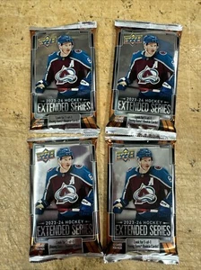 4 NEW sealed unopened PACKS OF Upper Deck NHL HOCKEY CARDS EXTENDED SERIES Packs - Picture 1 of 4