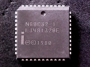 N80C32-1 - Intel Microprocessor 80C32 (PLCC-44) GENUINE - Picture 1 of 1