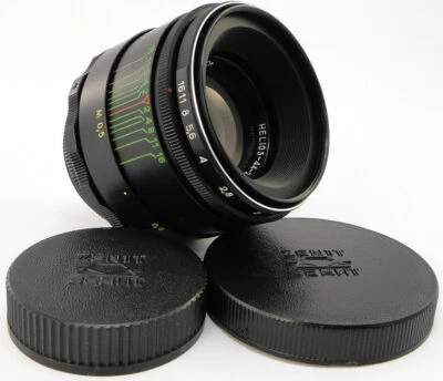 ⭐NEW⭐ HELIOS 44-2 58mm f/2 Russian Soviet USSR Lens M42 MINT Canon EOS Sony A 9 - Image 1 of 4