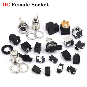 Panel Or Pcb Mount Dc Socket Power Jack Charger Port Waterproof Dust Cover - Picture 1 of 21