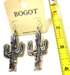 Southwestern Kaktus Ohrringe Western Boho Cowgirl Desert Arizona - Bild 1 von 2