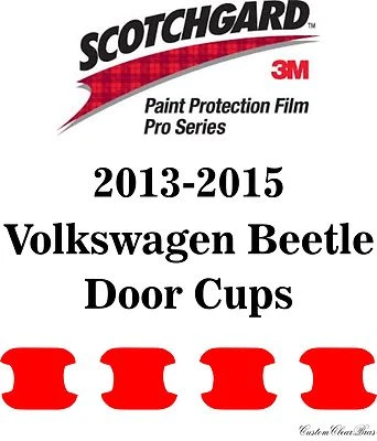 Genuine 3M Scotchgard Paint Protection Pro Series 2015 2016 Volkswagen Beetle - Image 1 of 3