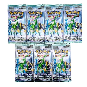 7+1 Packungen Pokemon TCG Karten Temporal Forces Cyber Judge Booster Sealed Koreanisch - Bild 1 von 6