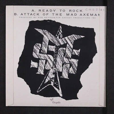 MICHAEL SCHENKER GROUP: ready to rock / attack of the mad axeman Chrysalis 7" UK - Image 1 of 4