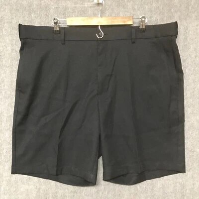 PGA Shorts Mens 42 Black Golf Active Casual Pockets Lightweight 8" Inseam - Image 1 of 4