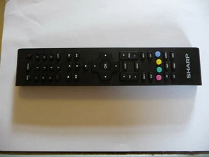 Genuine Original SHARP TV REMOTE - Picture 1 of 2