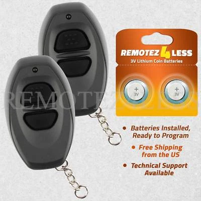 2 For 1998 1999 2000 Toyota Rav4 Keyless Entry Remote Car Key Fob Grey Foto 1 de 4