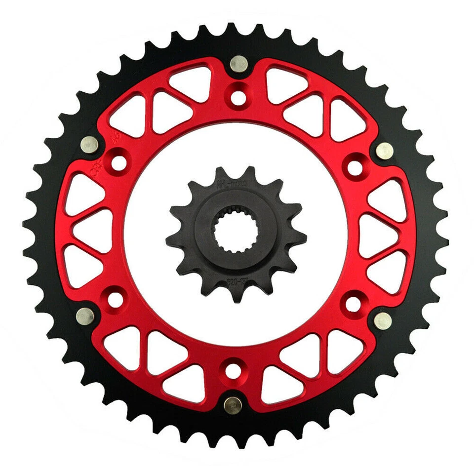 13T Front & 46T Rear Sprockets For Honda CRF450R CRF450X 2002-2016 CR250R 92-07 - Image 1 of 1