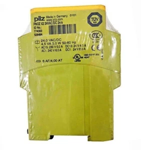 774303 New Sealed PILZ PNOZ X2 24VAC/DC 2n/o 774303 Safety Relay 774303 - Picture 1 of 4