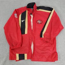 VINTAGE San Francisco 49ers Jacket Mens 2XL Reebok Pro Line Spell Out Logo XXL