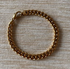 Goldarmband 750 Panzerband massiv, 18 Karat, 32 Gramm, Gelbgold, FBM *neuwertig* - Bild 1 von 12