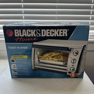 BLACK+DECKER Toast-R-Oven. TRO700S Broil/Convection Stainless Steel Timer NEW - Picture 1 of 4