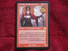 Latulla, Keldon Overseer - Magic the Gathering card (Rare creature) [VG+]