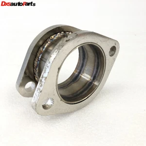 2-Bolt Exhaust Flange Conversion Adapter 3" to 3" Straight made of Mild steel - Picture 1 of 8