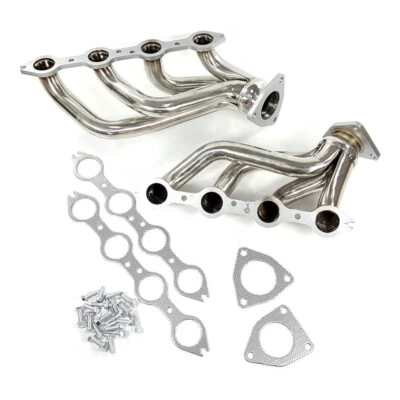 Exhaust Headers For 1999-2006 Chevrolet Silverado GMC Sierra 1500 2500 3500 6.0L Foto 1 de 4