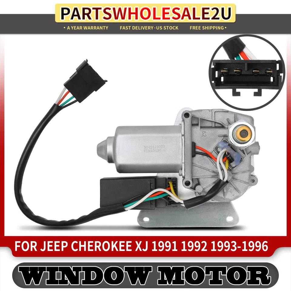 Motor limpiaparabrisas trasero para Jeep Cherokee XJ 1991 1992 1993 1994 1995 1996 Foto 1 de 4