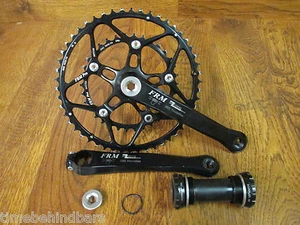 JUEGO DE BIELAS FRM CU2 EVOLUTION 175 50/34 110 BCD INGLÉS ROSCADO FRM PEDALIER - Imagen 1 de 8