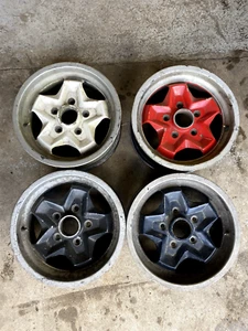 Porsche 911 Cookie Cutter Wheels Set Of 4 15" Alloys Also Fits VW Beetle ETC ATS - Picture 1 of 6