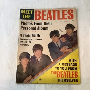 BEATLES Meet the Beatles Magazine Vintage 1963 - Picture 1 of 13