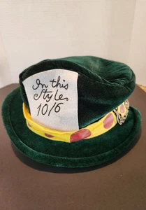 Alice In Wonderland Mad Hatter Cosplay Adjustable Hat Halloween - Picture 1 of 6