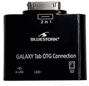 Bluestork BS-GAL-RDR/SD Card Reader for Samsung Galaxy Tablet Black - Bild 1 von 1