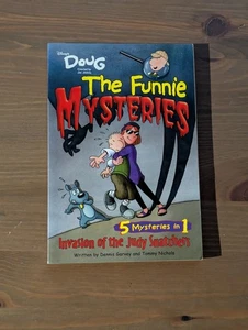 Doug - Funnie Mysteries Invasion of the Judy Snatchers Disney Kids Vintage - Picture 1 of 3
