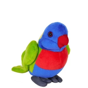 Peluche Pocketkins Eco Lorikeet Bird peluche suave 5"/13 cm Wild Republic - Imagen 1 de 3