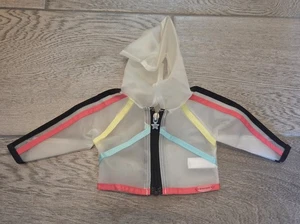 American Girl Maritza's Zubehör transparente Vinyl Kapuzenjacke für 18" Puppe - Bild 1 von 2
