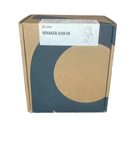 Poly Plantronics Voyager 4310 UC Wireless Headset, 218471-02-New Open Box - Photo 1 sur 4