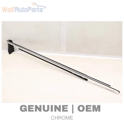 2013-2018 AUDI S6 - Front Right Exterior DOOR Window SLOT SEAL / TRIM Foto 1 de 4