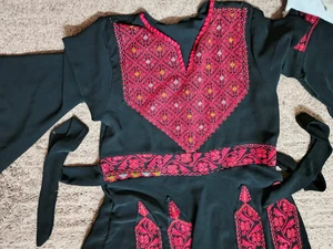things handmade Palestinian embroidered Arabic - embroidery for reuse - Picture 1 of 15