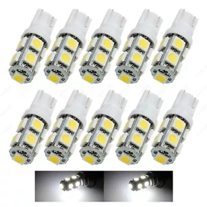 10 x Bombillas de Retroceso Blanco 9 SMD 5050 LED 168 T10 921 912 194 + HERRAMIENTA - Imagen 1 de 5