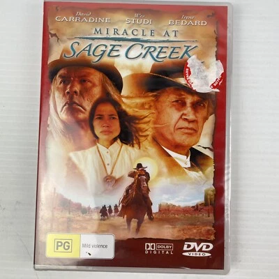 Miracle At Sage Creek DVD 2007 David Carradine Brand New & Sealed Wes Studi R0 - Image 1 of 4