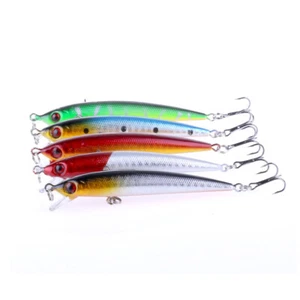 5PCS Lot Swimbait 8.5cm/6g Minnow Fishing Lure Hook Tackle Hard Bait Wobbler - Picture 1 of 12