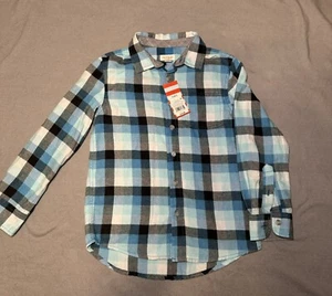 Boys flannel shirt Size S (6/7) - Cat & Jack - New W/ Tags - Picture 1 of 3