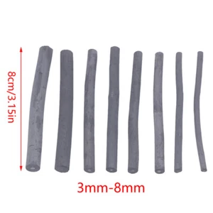 8Pcs/pack Sketch Drawing Willow Charcoal Bar Artist Painting Drawing Supplies - Picture 1 of 7