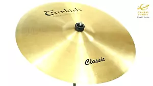 Turkish Cymbals · Classic Original 21" Ride (2224g) w/ DEMO VIDEO - Picture 1 of 2