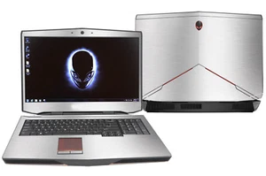 Housse autocollant en métal brossé pour ordinateur portable KH pour Dell Alienware 17 M17X R2 R3 2015 - Photo 1/12