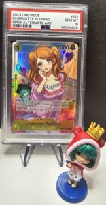 PSA 10 Charlotte Pudding Alt Art OP03 112 Pillars of Strength One Piece English - Picture 1 of 1