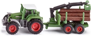 Siku Fendt Tractor with Forestry Trailer - Picture 1 of 12