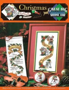 CROSS STITCH CHRISTMAS BELLPULLS & ORNAMENTS MUST SEE!!! - Picture 1 of 1