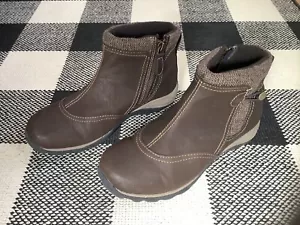 Womens Eastland Bridget Brown Ankle Boots 7.5M - Picture 1 of 6