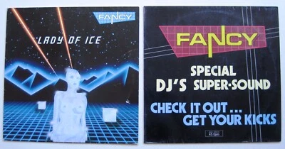 Fancy ‎– Check It Out... Get Your Kicks Extrem Rare Promo EP/Lady of Ice 2 EPs! - Bild 1 von 4