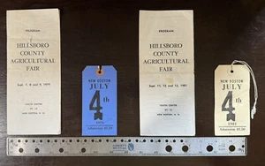Hillsboro County Agricultural Fair; 1979, 1981, 1983 & 1984; New Boston NH; gebraucht - Bild 1 von 8
