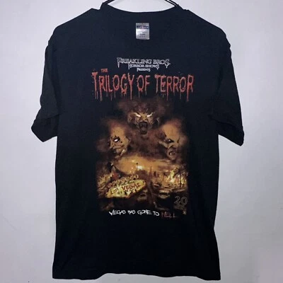 Camisa Freakling Bros The Trilogy Of Terror Vegas Goes To Hell 362 Fear Talla M Foto 1 de 4