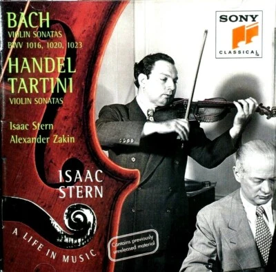 Isaac Stern - A Life In Music, Tartini/ Violin Sonatas  -  CD, VG - Image 1 of 2
