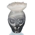 4.09" Natural Geode Carved  Alien Star Being Mystic Creature collectibles#35G59 