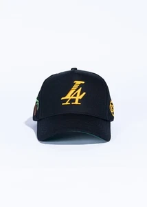 Referencia LA "Kill The Hype" Estilo Snapback Negro/Amarillo - Imagen 1 de 4