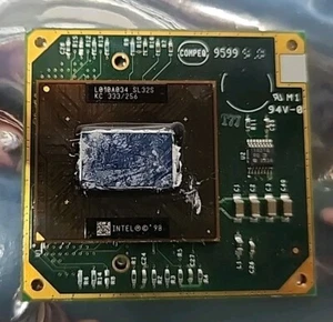 Intel Mobile Pentium II 333 MHz CPU Processor SL32S Teknor 425-dmc-333 - Picture 1 of 2